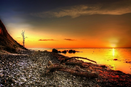 Beach landscape sea coast Photo