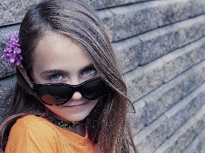 Girl hair photography portrait Photo