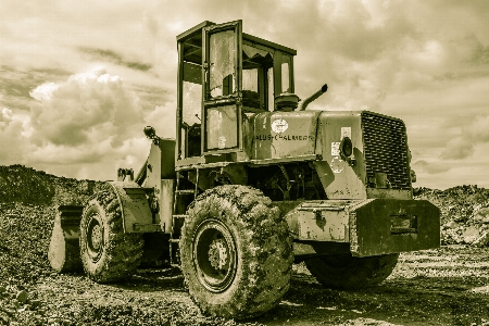 Tractor farm military transport Photo