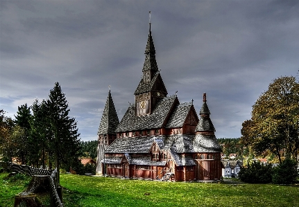 Zdjęcie Architektura drewno dom budynek