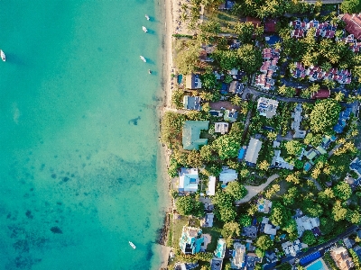 Foto Playa paisaje costa agua