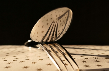 Hand fork cutlery light Photo