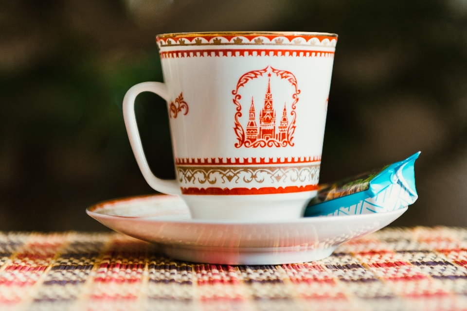 Taza de café beber cafeína