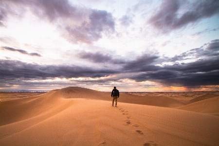 Photo Paysage mer sable horizon