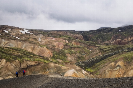 Landscape rock mountain people Photo