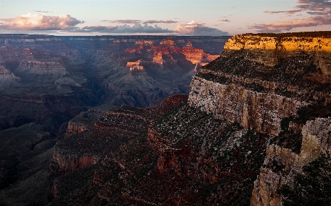 Фото пейзаж rock облако закат