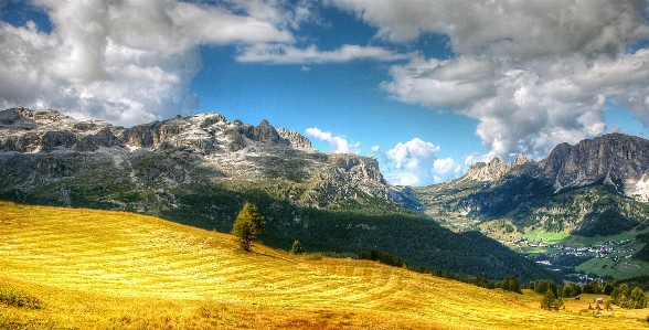 Landscape nature wilderness mountain Photo