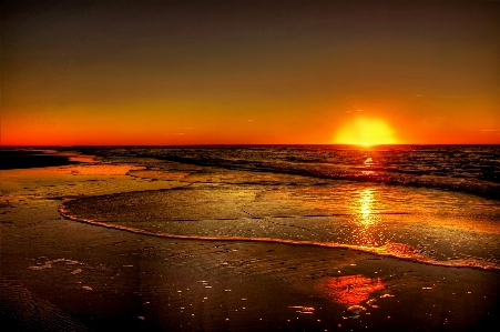 Beach landscape sea coast Photo