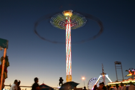 Licht nacht erholung riesenrad
 Foto