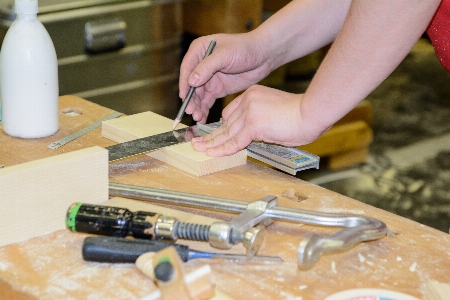 Work hand wood tool Photo