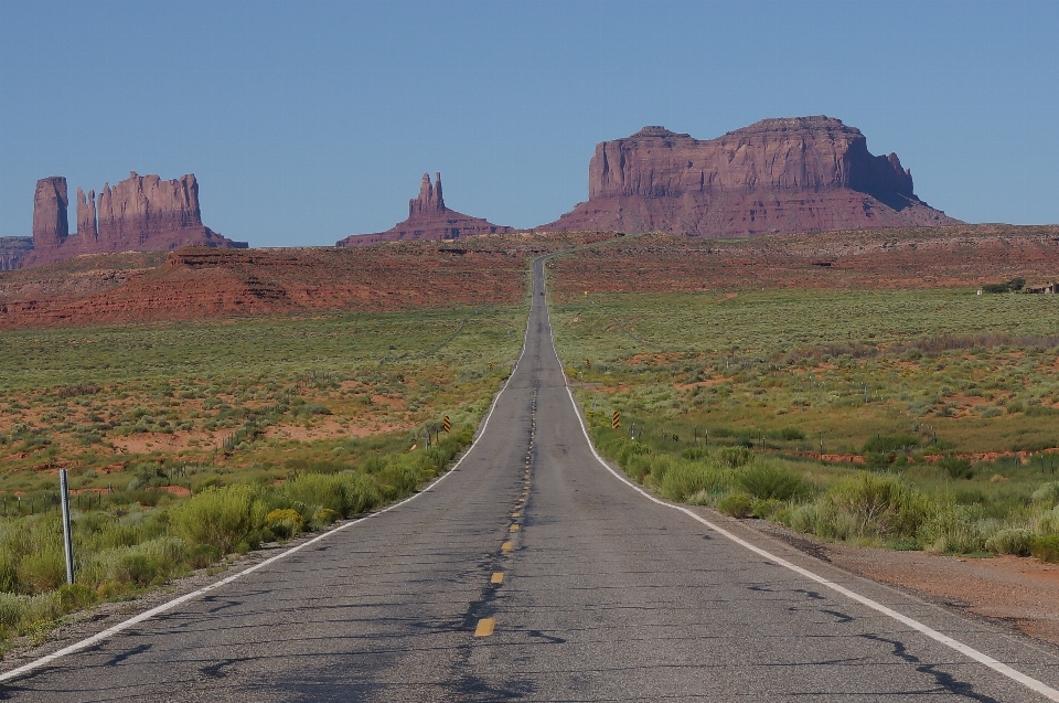 Landscape road desert highway