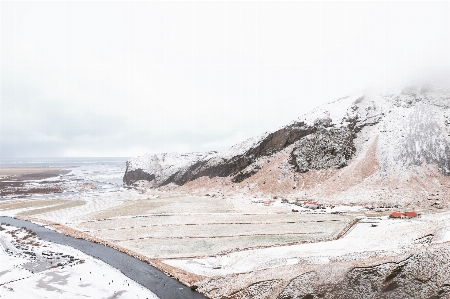 Mountain snow winter terrain Photo