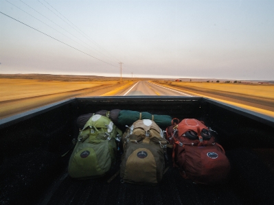 Road car backpack driving Photo