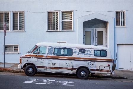 Car van transport vehicle Photo