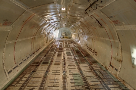 Air tunnel airplane plane Photo