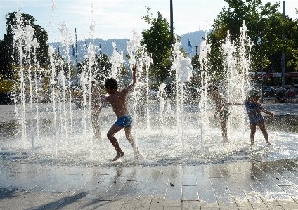 Water vacation season fountain Photo