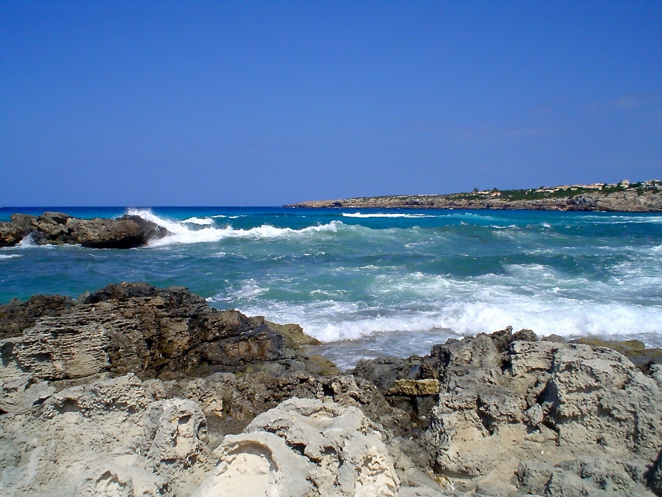 Praia mar costa água