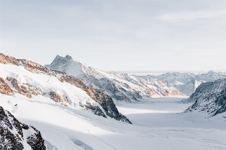 Berg schnee winter gebirge
 Foto