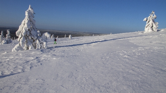 Mountain snow cold winter Photo