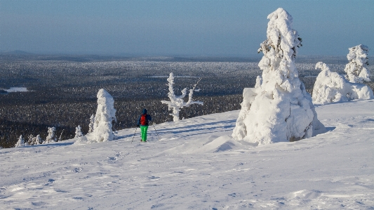 Mountain snow cold winter Photo