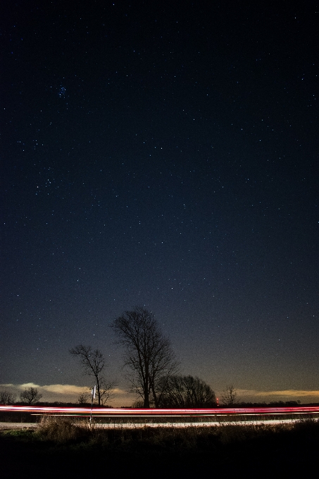 光 天空 夜晚 星星