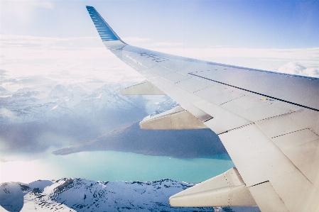 Foto Ala aereo veicolo compagnia aerea