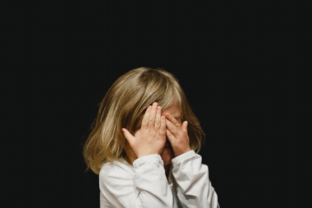 Hand person girl portrait Photo