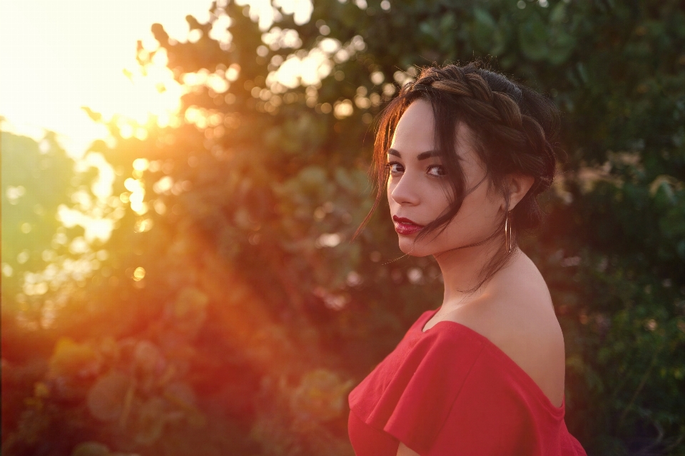 Fille femme cheveux la photographie