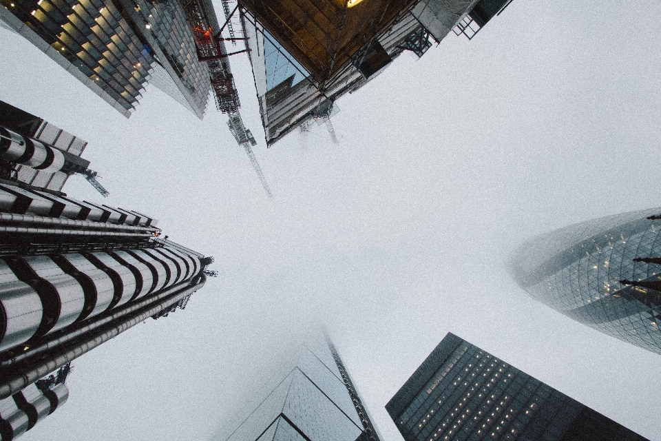 雪 冬 クラウド 建築