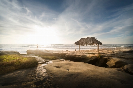 Beach landscape sea coast Photo