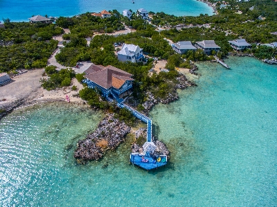 ビーチ 海 海岸 屋根 写真