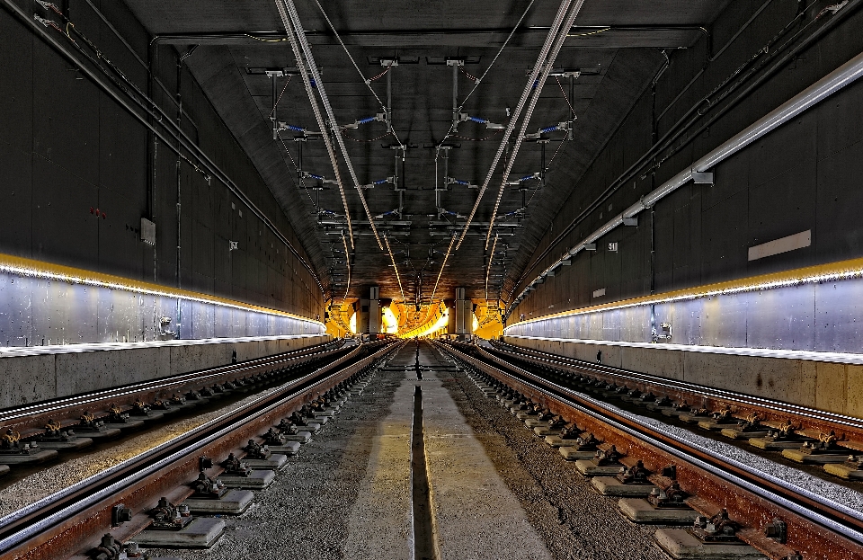 Track perspective rail train