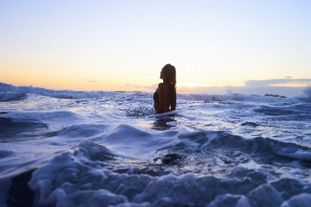 Beach sea coast water Photo