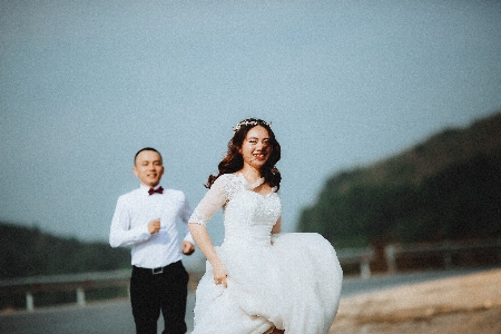 Woman photography running run Photo