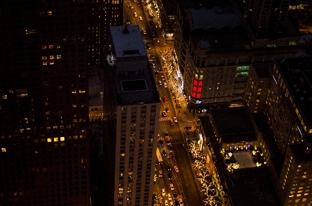 Photo Lumière ligne d'horizon nuit ville