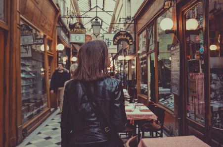 Woman road street alley Photo