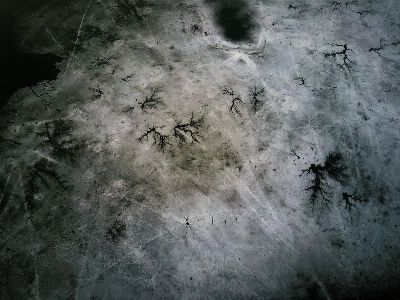 Texture lake ice darkness Photo