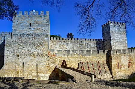 Town building chateau wall Photo