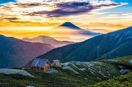 風景 自然 荒野
 山 写真