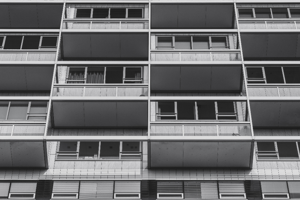 En blanco y negro
 arquitectura casa ventana