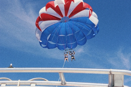 Photo Roue en volant voile couple