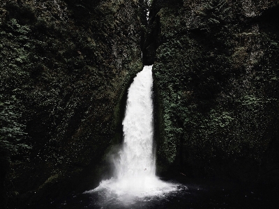 Foto Air alam rock terjun