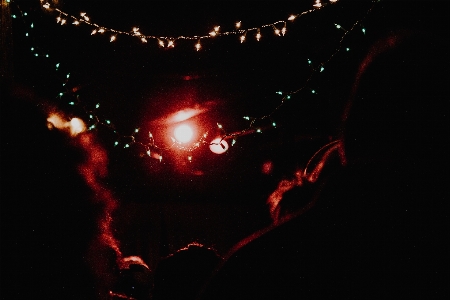 Light night dark sparkler Photo