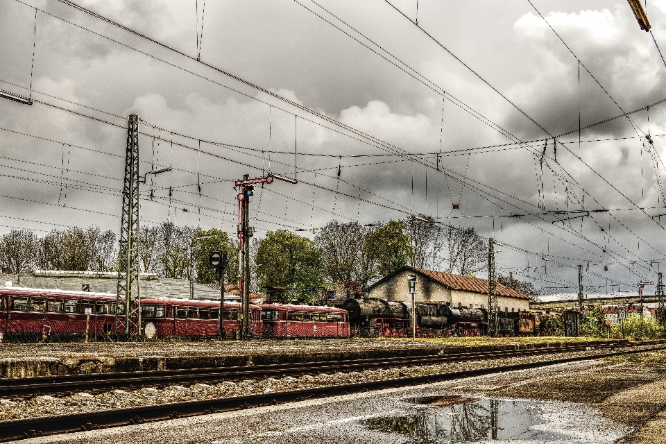 Sky track railway old