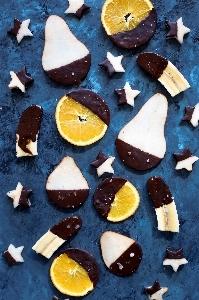 Fruit star orange food Photo