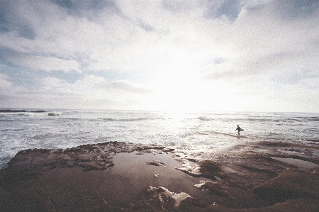 Beach sea coast sand Photo