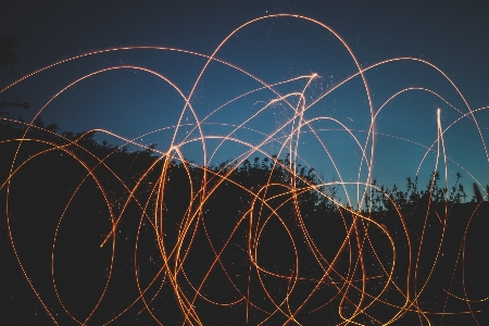 Branch light cloud sky Photo