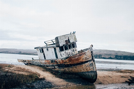 Sea coast ocean boat Photo