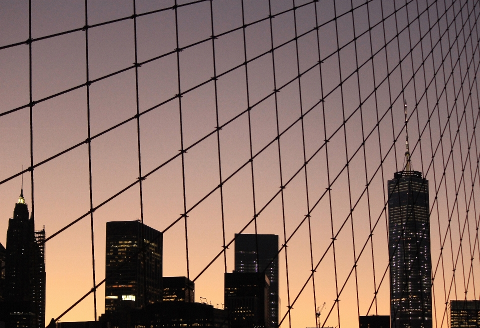 Silhouette fence architecture skyline