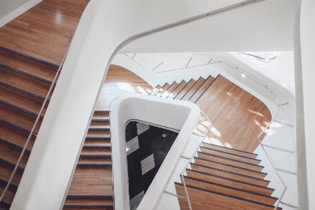 Wing architecture wood stair Photo